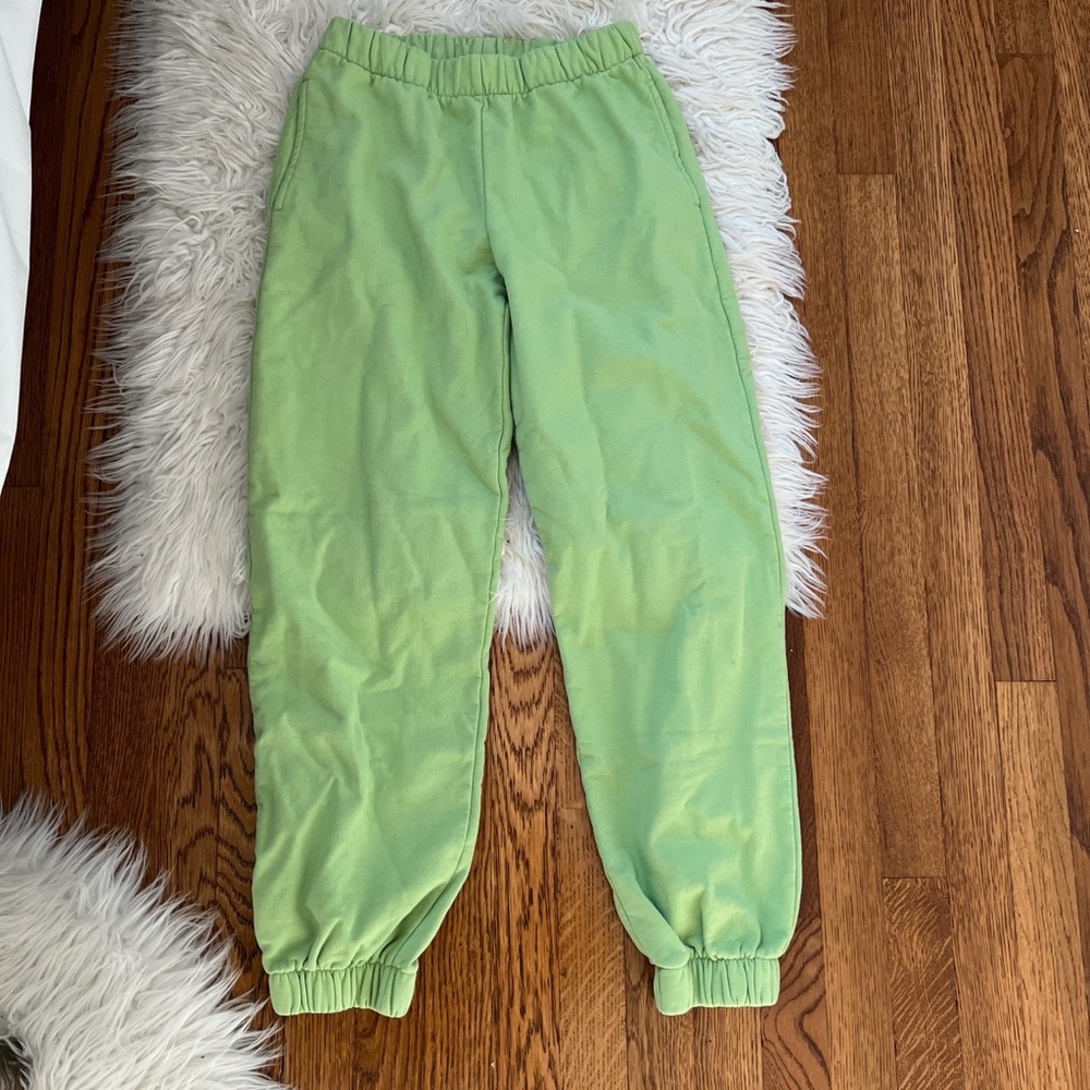 Green Brandy Melville Sweatpants